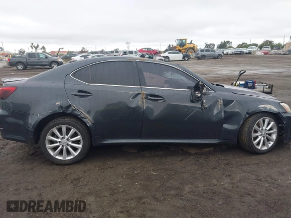 2009 Lexus IS 250 with VIN JTHBK262X95095690, listed as a IAAI auction lot 41512839 with Not Provided miles. Bid and sale history available at carsss.com. Image 12.