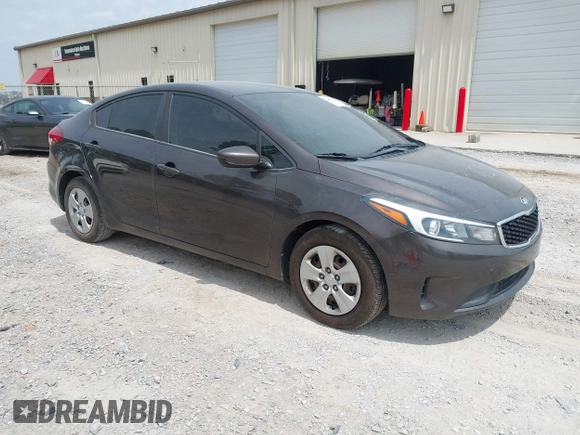 2018 Kia Forte LX with VIN 3KPFL4A70JE182702, listed as a IAAI auction lot 42043345 with 105,451 mi miles and . Bid and sale history available at DreamBid. Image 1.