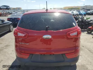 2013 Kia Sportage LX with VIN KNDPB3A21D7470674, listed as a Copart auction lot 54256255 with 221,466 mi miles and Clean Title. Bid and sale history available at carsss.com. Image 6.