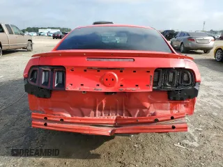 2013 Ford Mustang V6 with VIN 1ZVBP8AM5D5261411, listed as a Copart auction lot 51056685 with 157,730 mi miles and Salvage Title. Bid and sale history available at carsss.com. Image 6.