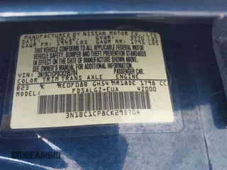 2012 Nissan Versa S с VIN 3N1BC1CP8CK295704, выставлен на аукционе IAAI как лот 42521366 с пробегом 82 444 миль миль и . История ставок и продаж доступна на DreamBid. Изображение 9.
