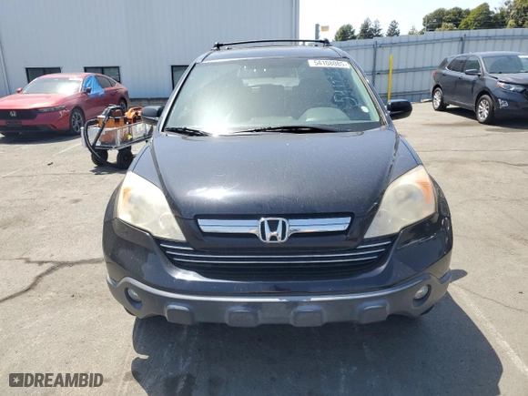 2007 Honda CR-V EX-L with VIN JHLRE48767C014241, listed as a Copart auction lot 54108085 with 290,626 mi miles and Clean Title. Bid and sale history available at carsss.com. Image 5.