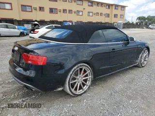 2014 Audi S5 Premium Plus z VIN WAUCGAFH4EN000456, wystawiony jako Copart lot #56907415 z przebiegiem 158 392 mil mil oraz Szkody całkowita. Historia ofert i sprzedaży dostępna na DreamBid. Obrazek 3.