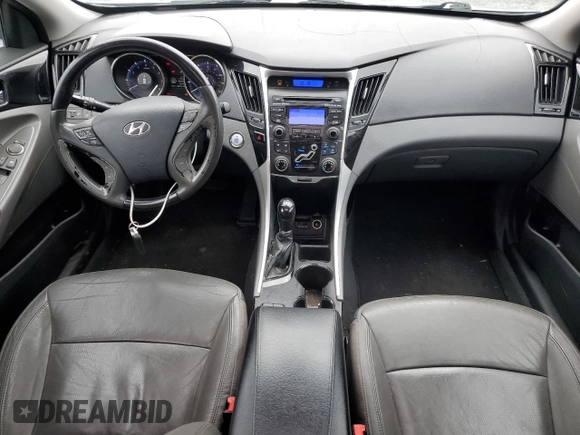 2013 Hyundai Sonata Limited with VIN 5NPEC4AC5DH566029, listed as a Copart auction lot 50945635 with 203,743 mi miles and Salvage Title. Bid and sale history available at DreamBid. Image 8.