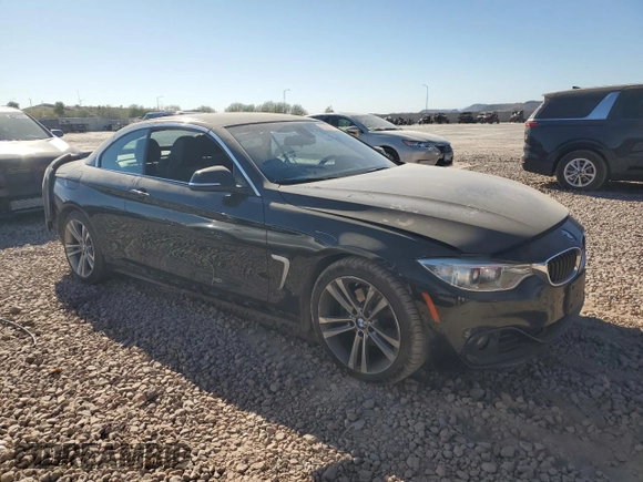 2015 BMW 4 Series 428i with VIN WBA3V7C56FP771719, listed as a Copart auction lot 88008765 with 85,572 mi miles and Salvage Title. Bid and sale history available at carsss.com. Image 4.