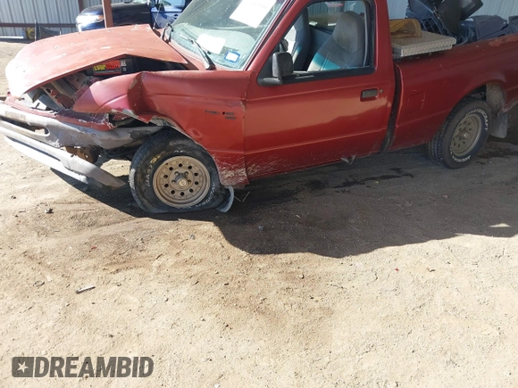 1997 Ford Ranger XLT with VIN 1FTCR10AXVUB05405, listed as a IAAI auction lot 41482900 with 220,026 mi miles. Bid and sale history available at carsss.com. Image 6.