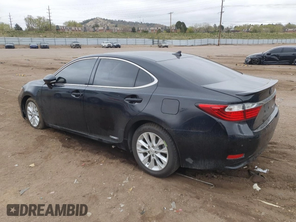2013 Lexus ES 300h with VIN JTHBW1GG4D2003735, listed as a Copart auction lot 54612685 with 130,280 mi miles and Salvage Title. Bid and sale history available at DreamBid. Image 2.