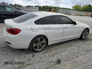2018 BMW 4 Series 430i with VIN WBA4J1C51JBG78564, listed as a Copart auction lot 51810575 with 73,491 mi miles and Clean Title. Bid and sale history available at carsss.com. Image 3.