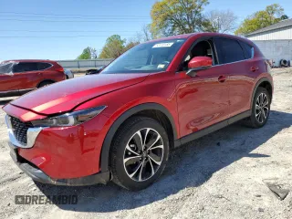 2023 Mazda CX-5 2.5 S Premium Plus Package with VIN JM3KFBEM0P0163618, listed as a Copart auction lot 52410185 with 31,909 mi miles and Salvage Title. Bid and sale history available at carsss.com. Image 1.