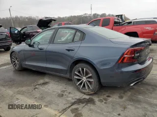 2021 Volvo S60 Momentum with VIN 7JR102FZ6MG118395, listed as a Copart auction lot 80833554 with 46,200 mi miles and Salvage Title. Bid and sale history available at carsss.com. Image 2.
