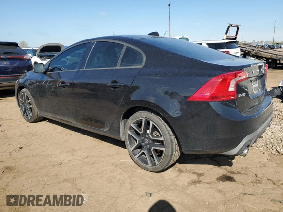 2017 Volvo S60 Dynamic with VIN YV126MFL5H2435350, listed as a Copart auction lot 54753695 with 82,765 mi miles and Clean title. Bid and sale history available at DreamBid. Image 2.