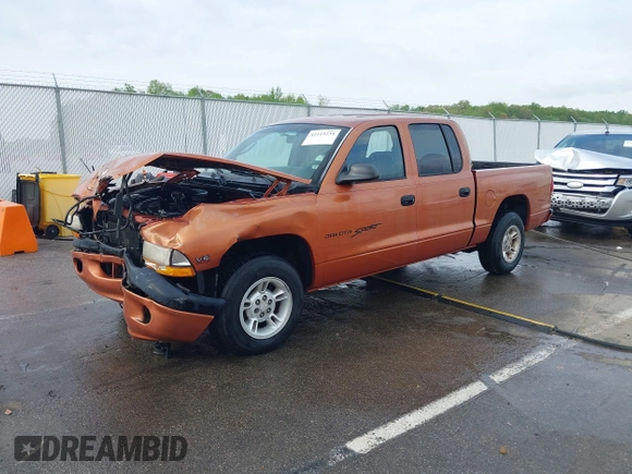 2000 Dodge Dakota Sport с VIN 1B7GL2AX6YS624270, выставлен на аукционе IAAI как лот 42115234 с пробегом 187 410 миль миль и . История ставок и продаж доступна на DreamBid. Изображение 17.