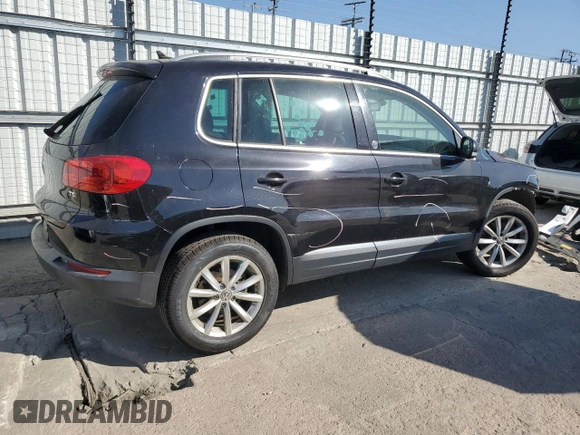 2017 Volkswagen Tiguan Wolfsburg Edition with VIN WVGRV7AX5HW505484, listed as a Copart auction lot 61662705 with 88,012 mi miles and Salvage title. Bid and sale history available at DreamBid. Image 3.