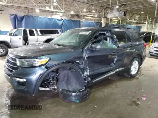 2022 Ford Explorer XLT z VIN 1FMSK8DH0NGA77074, wystawiony jako Copart lot #50991965 z przebiegiem 58 575 mil mil oraz Nie do naprawy • Non repairable. Historia ofert i sprzedaży dostępna na DreamBid. Obrazek 1.