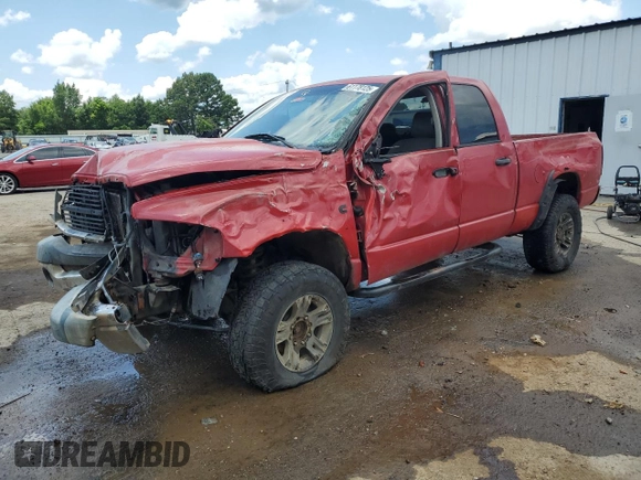 2005 Dodge 2500 SLT with VIN 3D7KS28C75G858376, listed as a Copart auction lot 61178125 with 326,238 mi miles and Salvage title. Bid and sale history available at DreamBid. Image 1.