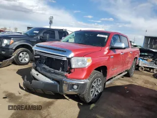 2016 Toyota Tundra 4WD Truck LTD with VIN 5TFHW5F14GX534862, listed as a Copart auction lot 43117124 with 145,470 mi miles and Salvage Title. Bid and sale history available at carsss.com. Image 1.