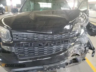 2021 Chevrolet Silverado 1500 Custom with VIN 1GCPYBEK3MZ120101, listed as a Copart auction lot 84403284 with 52,693 mi miles and Salvage Title. Bid and sale history available at DreamBid. Image 12.