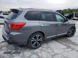 2018 Nissan Pathfinder Platinum with VIN 5N1DR2MM0JC648997, listed as a Copart auction lot 72800184 with 145,940 mi miles and Salvage title. Bid and sale history available at DreamBid. Image 3.