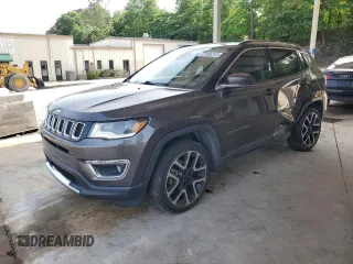 2018 Jeep Compass Limited с VIN 3C4NJCCBXJT361662, выставлен на аукционе Copart как лот 57085315 с пробегом 61 815 миль миль и Списание • Salvage title. История ставок и продаж доступна на DreamBid. Изображение 1.