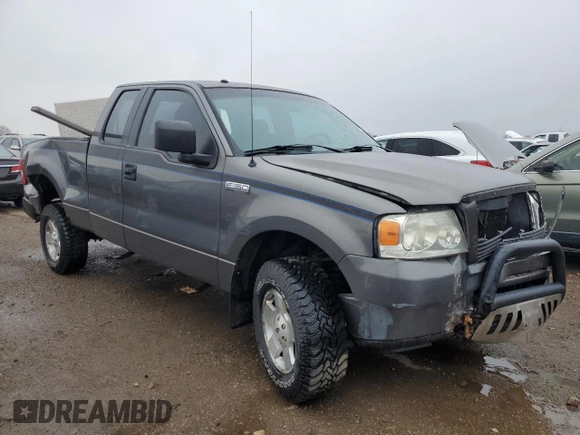 2006 Ford F-150 STX with VIN 1FTRX14W06NA26827, listed as a Copart auction lot 54940365 with 171,077 mi miles and Salvage title. Bid and sale history available at DreamBid. Image 4.