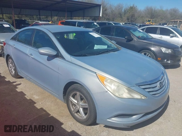 2012 Hyundai Sonata GLS with VIN 5NPEB4AC6CH331656, listed as a IAAI auction lot 41818783 with 179,604 mi miles. Bid and sale history available at carsss.com. Image 1.