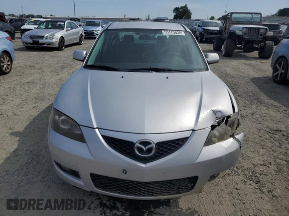 2009 Mazda 3 i Touring Value with VIN JM1BK32G791209810, listed as a Copart auction lot 55175635 with 115,234 mi miles and Salvage Title. Bid and sale history available at DreamBid. Image 5.