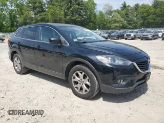 2014 Mazda CX-9 Touring with VIN JM3TB3CV7E0433491, listed as a Copart auction lot 58767425 with 138,335 mi miles and Clean title. Bid and sale history available at DreamBid. Image 4.