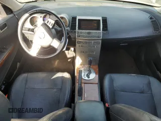 2004 Nissan Maxima SE with VIN 1N4BA41E24C854862, listed as a Copart auction lot 47201185 with 0 mi miles and Salvage Title. Bid and sale history available at carsss.com. Image 8.