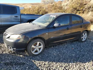 2005 Mazda 3 s with VIN JM1BK123251254858, listed as a Copart auction lot 75964624 with 220,032 mi miles and Clean Title. Bid and sale history available at carsss.com. Image 1.