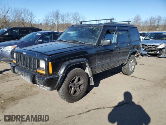 1998 Jeep Cherokee Sport with VIN 1J4FJ68S9WL137553, listed as a Copart auction lot 63561565 with 168,331 mi miles and Non repairable. Bid and sale history available at DreamBid. Image 1.