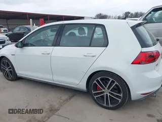 2017 Volkswagen Golf GTI S with VIN 3VW547AU4HM023548, listed as a IAAI auction lot 41534886 with 50,358 mi miles. Bid and sale history available at carsss.com. Image 14.