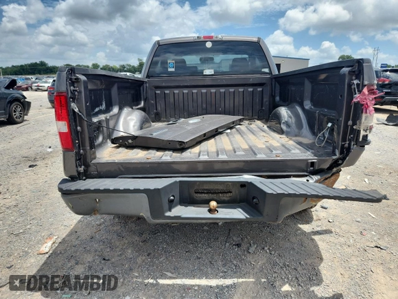 2008 Ford F-150 XL with VIN 1FTRF12258KD26354, listed as a Copart auction lot 63392735 with 182,125 mi miles and Clean title. Bid and sale history available at DreamBid. Image 6.