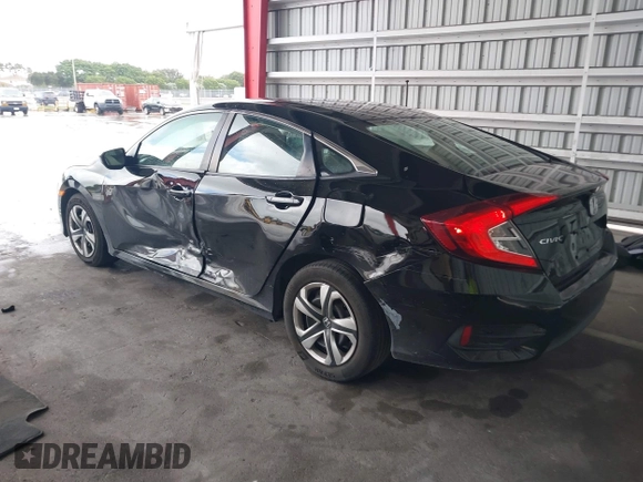2018 Honda Civic LX with VIN 2HGFC2F53JH576471, listed as a IAAI auction lot 40772987 with 43,643 mi miles. Bid and sale history available at carsss.com. Image 3.