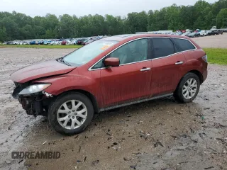 2008 Mazda CX-7 Grand Touring z VIN JM3ER29L180171296, wystawiony jako Copart lot #57658365 z przebiegiem 194 914 mil mil oraz Czysty tytuł • Clean title. Historia ofert i sprzedaży dostępna na DreamBid. Obrazek 1.