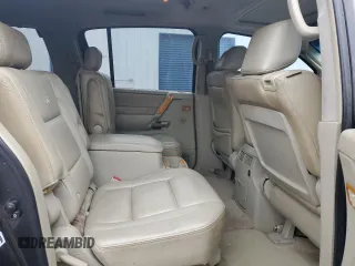 2005 Infiniti QX56 with VIN 5N3AA08A35N802103, listed as a Copart auction lot 44814005 with 343,164 mi miles and Salvage Title. Bid and sale history available at carsss.com. Image 11.
