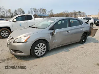 2013 Nissan Sentra S with VIN 3N1AB7AP7DL755175, listed as a Copart auction lot 50788075 with 121,829 mi miles and Salvage Title. Bid and sale history available at DreamBid. Image 1.