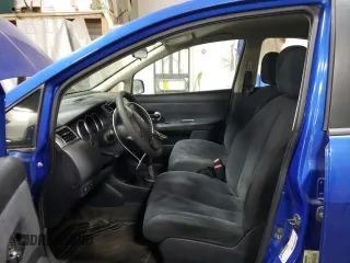 2008 Nissan Versa 1.8 S with VIN 3N1BC13E28L351166, listed as a Copart auction lot 47048055 with 150,840 mi miles and Salvage Title. Bid and sale history available at carsss.com. Image 7.