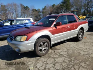 2004 Subaru Baja Turbo с VIN 4S4BT63C145101139, выставлен на аукционе Copart как лот 44946315 с пробегом 156 826 миль миль и Чистый • Clean title. История ставок и продаж доступна на DreamBid. Изображение 1.