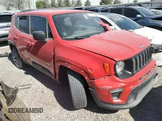 2020 Jeep Renegade Sport with VIN ZACNJAAB4LPM28562, listed as a Copart auction lot 57713845 with 45,466 mi miles and Salvage title. Bid and sale history available at DreamBid. Image 4.