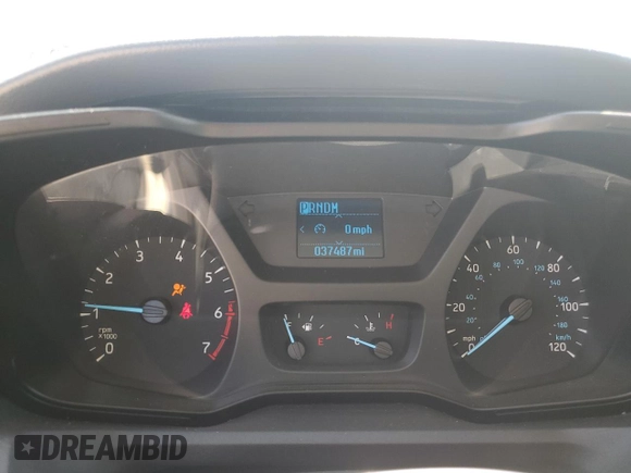 2016 Ford Transit XL z VIN 1FBVU4XG9GKB00749, wystawiony jako Copart lot #60348684 z przebiegiem 37 487 mil mil oraz Czysty tytuł • Clean title. Historia ofert i sprzedaży dostępna na DreamBid. Obrazek 9.