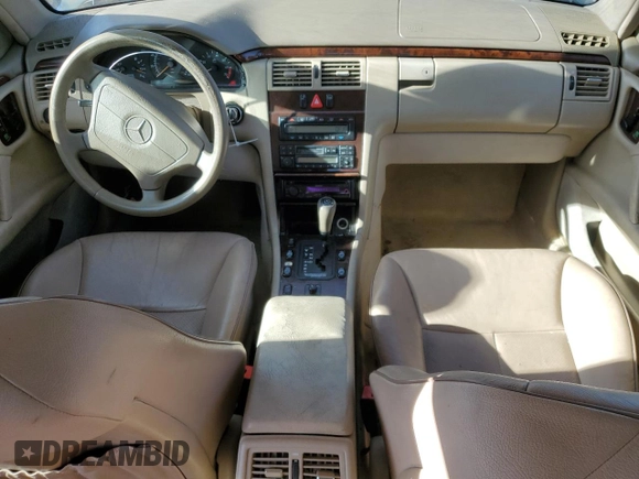 1997 Mercedes-Benz E-Class with VIN WDBJF72F7VA518538, listed as a Copart auction lot 83118824 with 167,288 mi miles and Salvage Title. Bid and sale history available at carsss.com. Image 8.