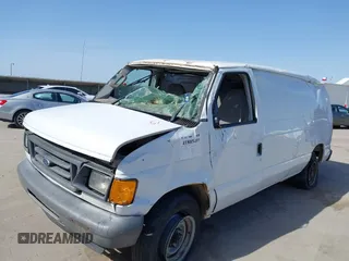 2007 Ford Econoline Cargo with VIN 1FTSE34L07DA95727, listed as a IAAI auction lot 41805499 with Not Provided miles and . Bid and sale history available at carsss.com. Image 6.