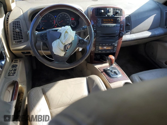 2006 Cadillac CTS with VIN 1G6DM57T660189008, listed as a Copart auction lot 57402805 with 159,606 mi miles and Salvage title. Bid and sale history available at DreamBid. Image 8.