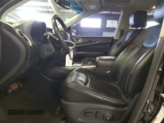 2015 Infiniti QX60 with VIN 5N1AL0MM9FC510276, listed as a Copart auction lot 54697855 with 157,653 mi miles and Salvage Title. Bid and sale history available at DreamBid. Image 7.