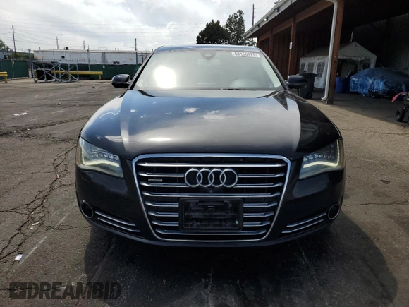 2014 Audi A8 4.0T с VIN WAUR2AFD7EN005348, выставлен на аукционе Copart как лот 58156975 с пробегом 102 754 миль миль и Списание • Salvage title. История ставок и продаж доступна на DreamBid. Изображение 5.