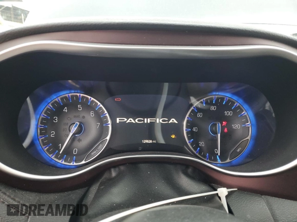2020 Chrysler Pacifica Limited with VIN 2C4RC1GG5LR163048, listed as a Copart auction lot 47285625 with 129,828 mi miles and Salvage title. Bid and sale history available at DreamBid. Image 9.