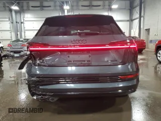 2022 Audi e-tron Premium Plus with VIN WA1LAAGE2NB009791, listed as a Copart auction lot 83365324 with 23,763 mi miles and Salvage title. Bid and sale history available at DreamBid. Image 6.