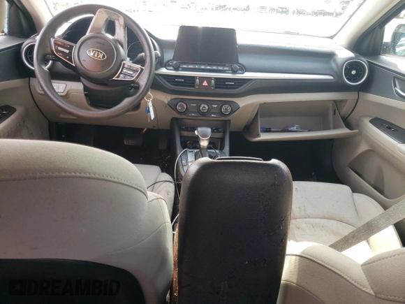 2021 Kia Forte LXS with VIN 3KPF24AD7ME354379, listed as a Copart auction lot 57523025 with Not provided miles and Salvage title. Bid and sale history available at DreamBid. Image 8.