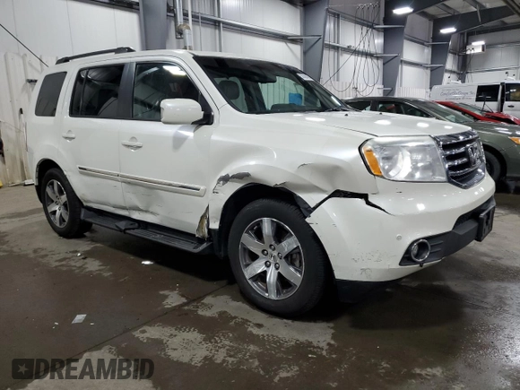 2012 Honda Pilot Touring with VIN 5FNYF4H96CB076615, listed as a Copart auction lot 50566455 with 159,877 mi miles and Salvage Title. Bid and sale history available at carsss.com. Image 4.