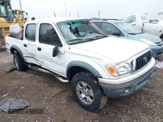 2001 Toyota Tacoma PreRunner with VIN 5TEGN92N21Z798239, listed as a IAAI auction lot 41652520 with Not Provided miles and . Bid and sale history available at DreamBid. Image 1.